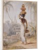 A Hindu Woman carrying a Waterpot by William Daniell