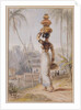 A Hindu Woman carrying a Waterpot by William Daniell