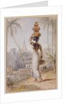 A Hindu Woman carrying a Waterpot by William Daniell