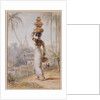 A Hindu Woman carrying a Waterpot by William Daniell
