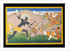 Kali Slaying Demons, c.1800-1820 by Indian School