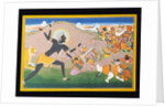Kali Slaying Demons, c.1800-1820 by Indian School