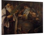 Sukkot in the Synagogue by Leopold Pilichowski