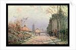 The Road, Effect of Winter; La Route, Effet d'Hiver, 1872 by Camille Pissarro