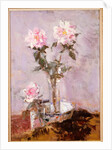 Pink Roses in a Glass Vase, 1911 by Francis Campbell Boileau Cadell