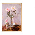 Pink Roses in a Glass Vase, 1911 by Francis Campbell Boileau Cadell
