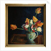Tulips in a Staffordshire Jug by Dora Carrington