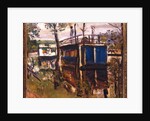 House Boats, Loch Lomond by George Leslie Hunter