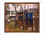 House Boats, Loch Lomond by George Leslie Hunter
