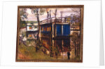 House Boats, Loch Lomond by George Leslie Hunter