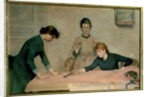 The Sewing Class by Alix d' Anethan