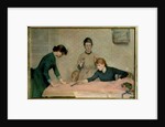 The Sewing Class by Alix d' Anethan
