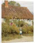 Cottage at West Horsley, Surrey by Helen Allingham
