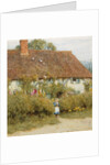 Cottage at West Horsley, Surrey by Helen Allingham