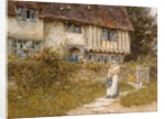 Beside the Old Church Gate Farm, Smarden, Kent by Helen Allingham