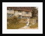 Beside the Old Church Gate Farm, Smarden, Kent by Helen Allingham