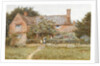 A Surrey Cottage with a Mother and her Children by Helen Allingham