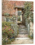 Under the Old Malthouse, Hambledon, Surrey by Helen Allingham
