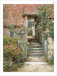Under the Old Malthouse, Hambledon, Surrey by Helen Allingham