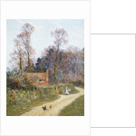 In a Witley Lane by Helen Allingham