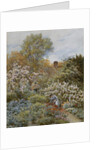 A Garden in Spring by Helen Allingham