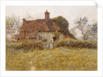 A Cottage at Pinner, Middlesex by Helen Allingham