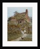 The Black Kitten by Helen Allingham