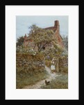 The Black Kitten by Helen Allingham