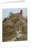 The Black Kitten by Helen Allingham
