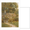 Cottage at Farringford, Isle of Wight by Helen Allingham