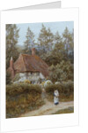 A Cottage near Haslemere by Helen Allingham