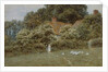 A Cottage at Farringford, Isle of Wight by Helen Allingham