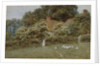 A Cottage at Farringford, Isle of Wight by Helen Allingham