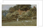 A Cottage at Farringford, Isle of Wight by Helen Allingham
