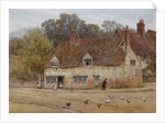 By the Old Cottage by Helen Allingham