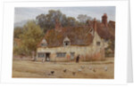 By the Old Cottage by Helen Allingham