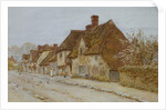 A Village Street, Kent by Helen Allingham