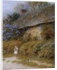 Old Cottage at Freshwater, Isle of Wight by Helen Allingham