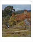 Netley Farm, Shere, Surrey by Helen Allingham