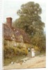 Old Post Office, Brook, near Witley by Helen Allingham