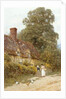Old Post Office, Brook, near Witley by Helen Allingham