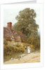 Old Post Office, Brook, near Witley by Helen Allingham