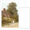 Old Post Office, Brook, near Witley by Helen Allingham