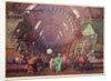 A Bazaar in Constantinople, 1873 by Jean Brindesi