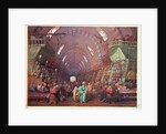 A Bazaar in Constantinople, 1873 by Jean Brindesi