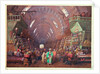 A Bazaar in Constantinople, 1873 by Jean Brindesi