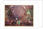 A Bazaar in Constantinople, 1873 by Jean Brindesi