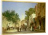 An Arab Street Scene, 1872 by Honore Boze