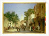 An Arab Street Scene, 1872 by Honore Boze