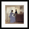 A Mother and Child in an Interior, 1898 by Peter Vilhelm Ilsted